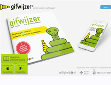 Tablet Screenshot of gifwijzer.nl